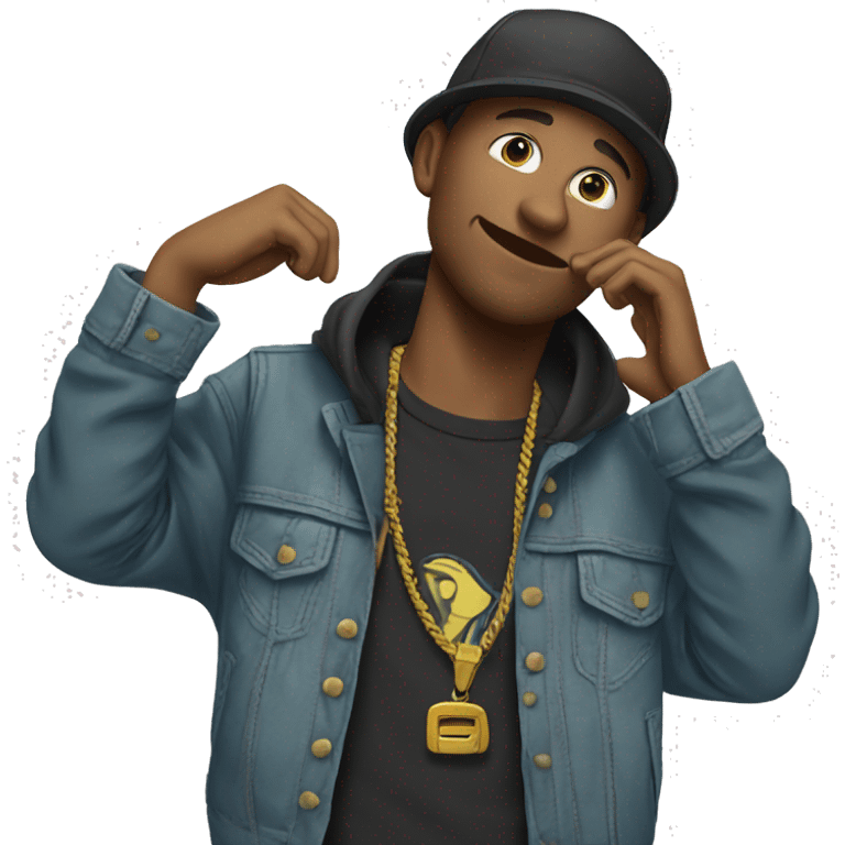 Rappeur Werenoi  emoji