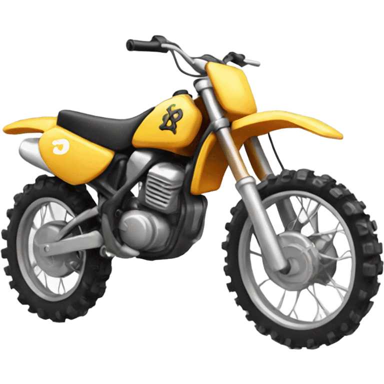 Small dirt bike emoji