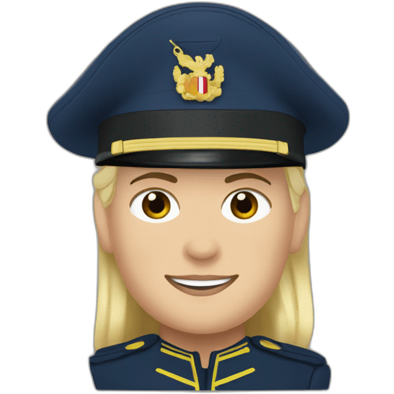 marine le pen soldier emoji