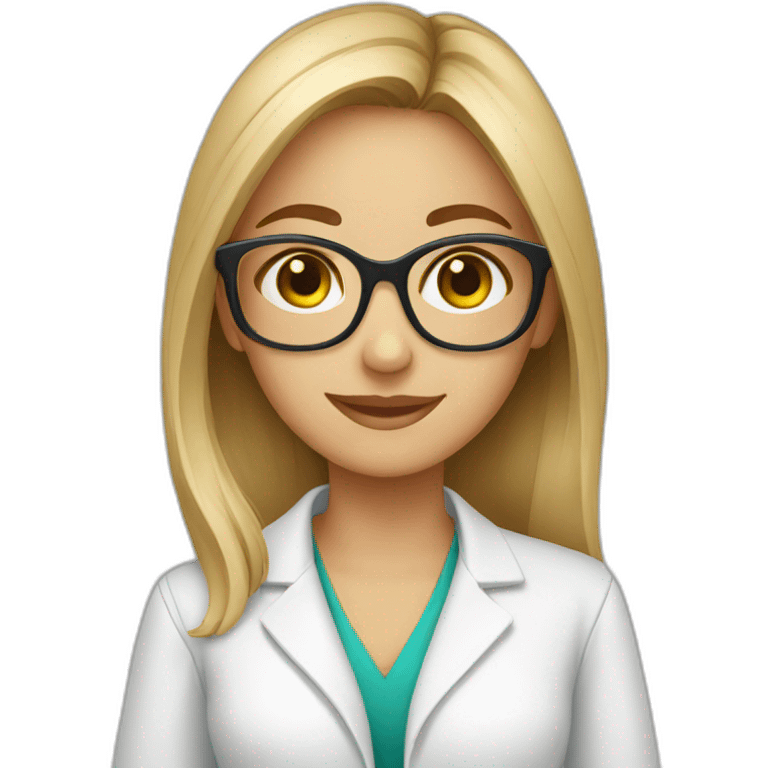 Girl optometrist emoji