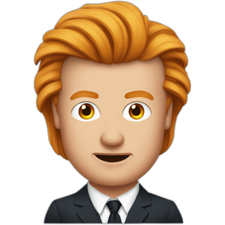 geert wilders als ginger emoji