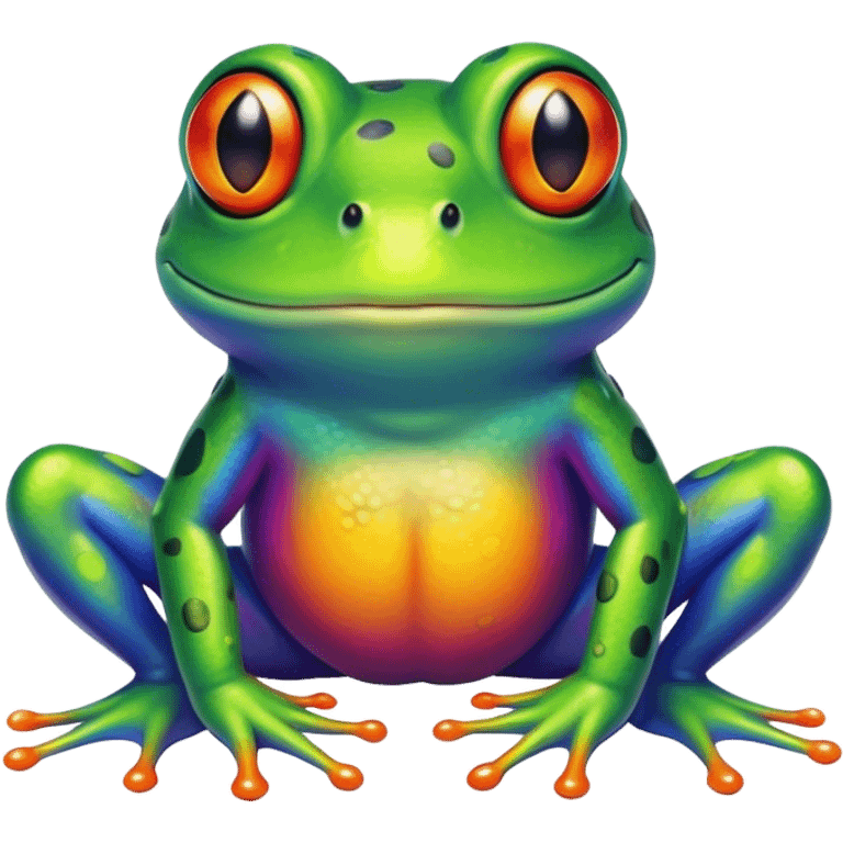 slay gay frog emoji