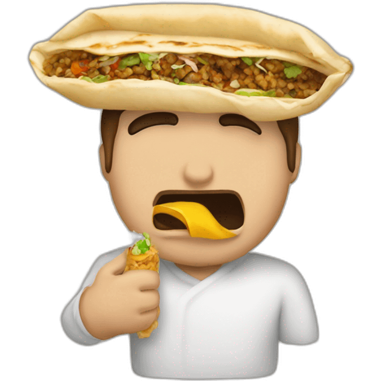 Syrian shawarma  emoji