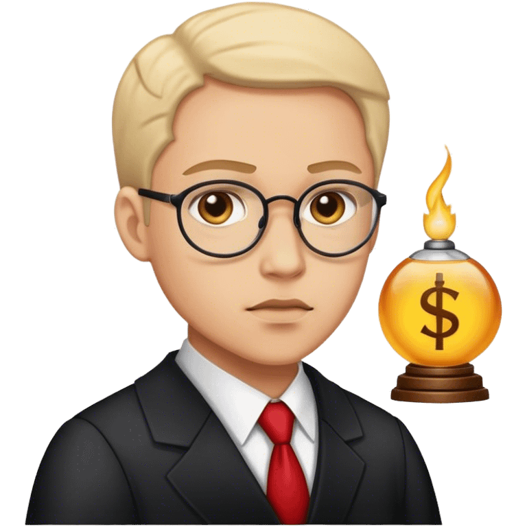 A lawyer seeking the truth emoji