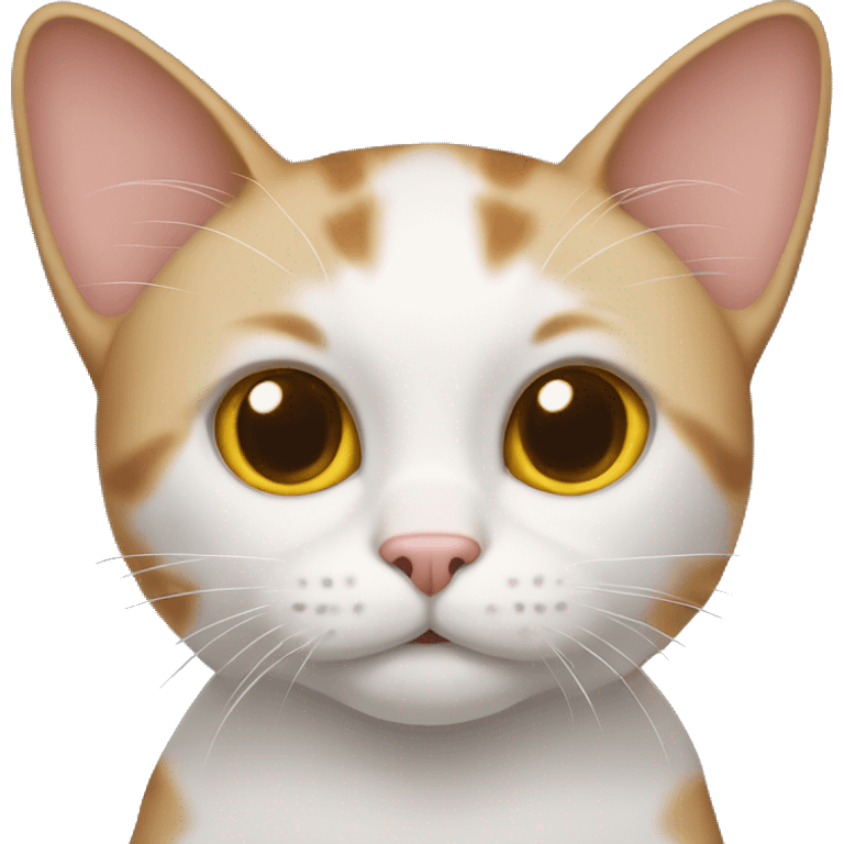 Cat with down ears emoji