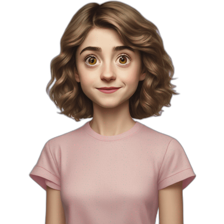 Natalia Dyer Nancy Wheeler stranger things emoji