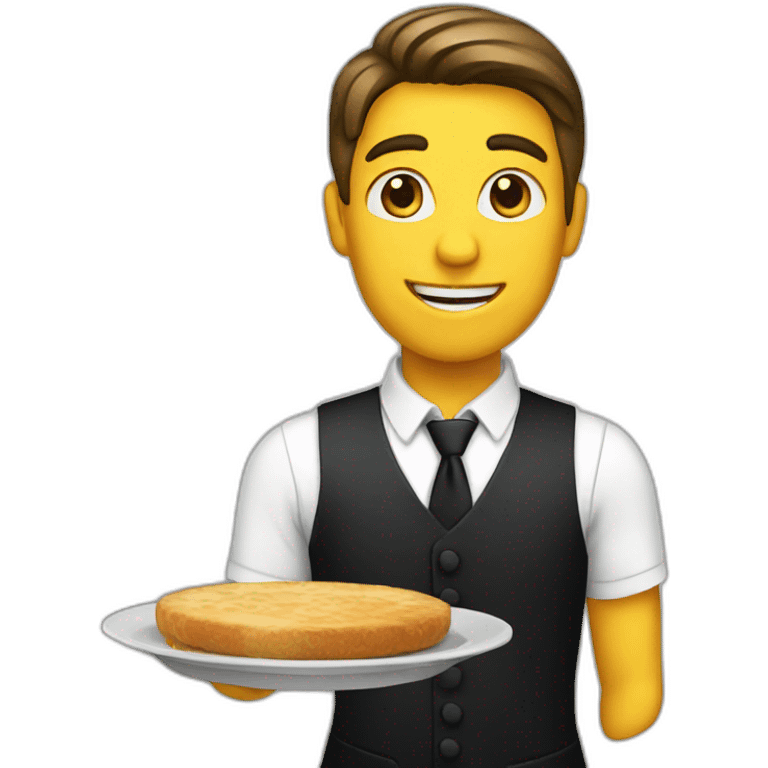 waiter emoji