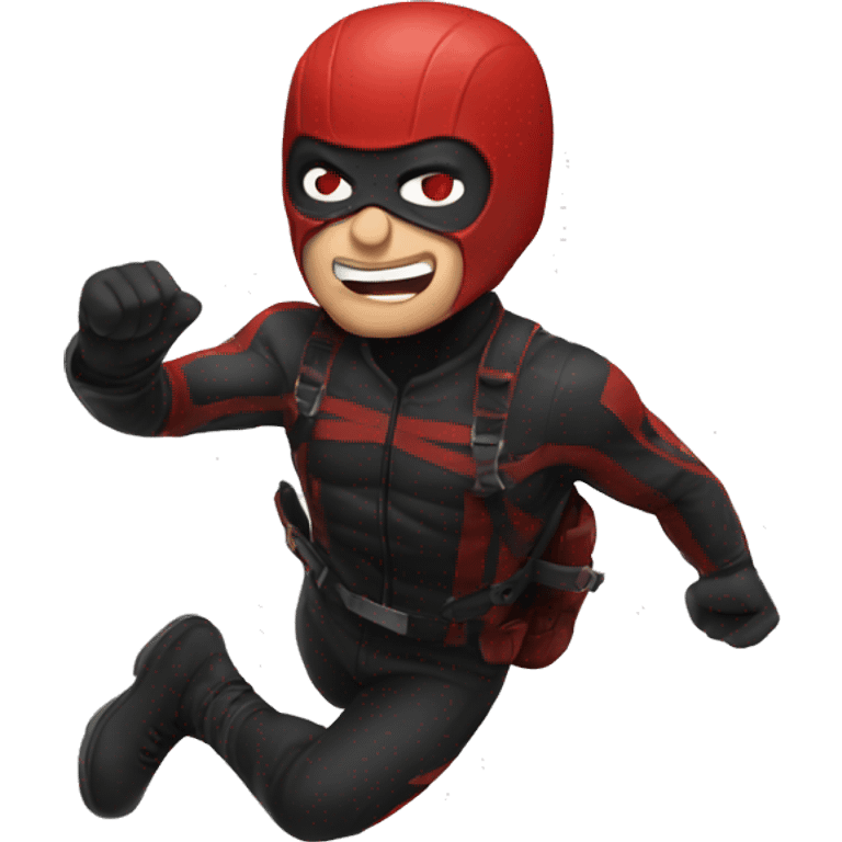 Daredevil falling  emoji