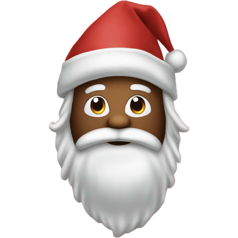 Santa sock emoji