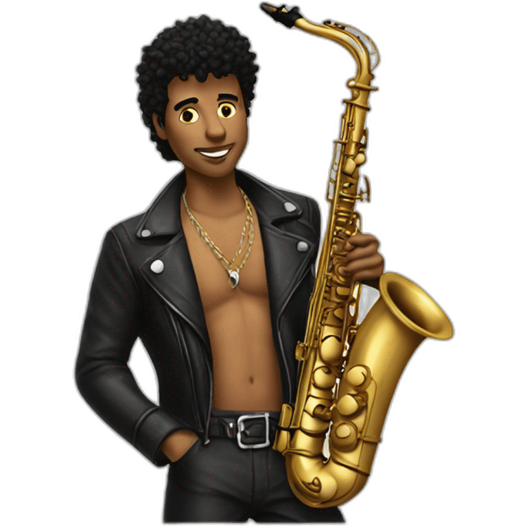 sexy sax man from the lost boys emoji