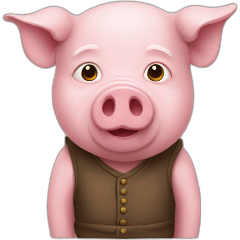 philosopher-pig emoji