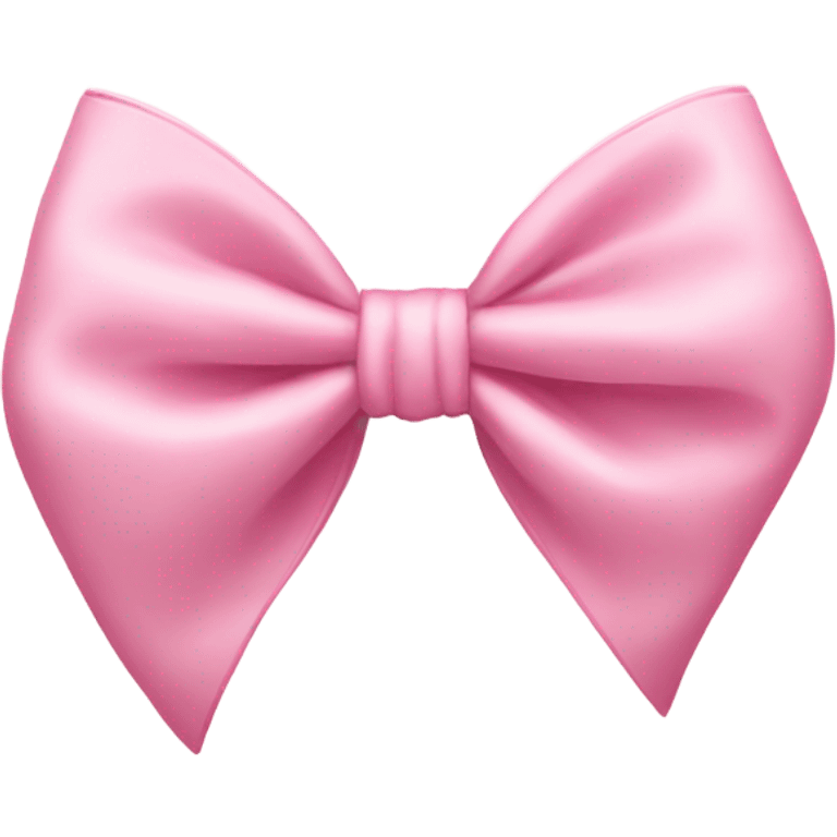 Baby pink bow emoji