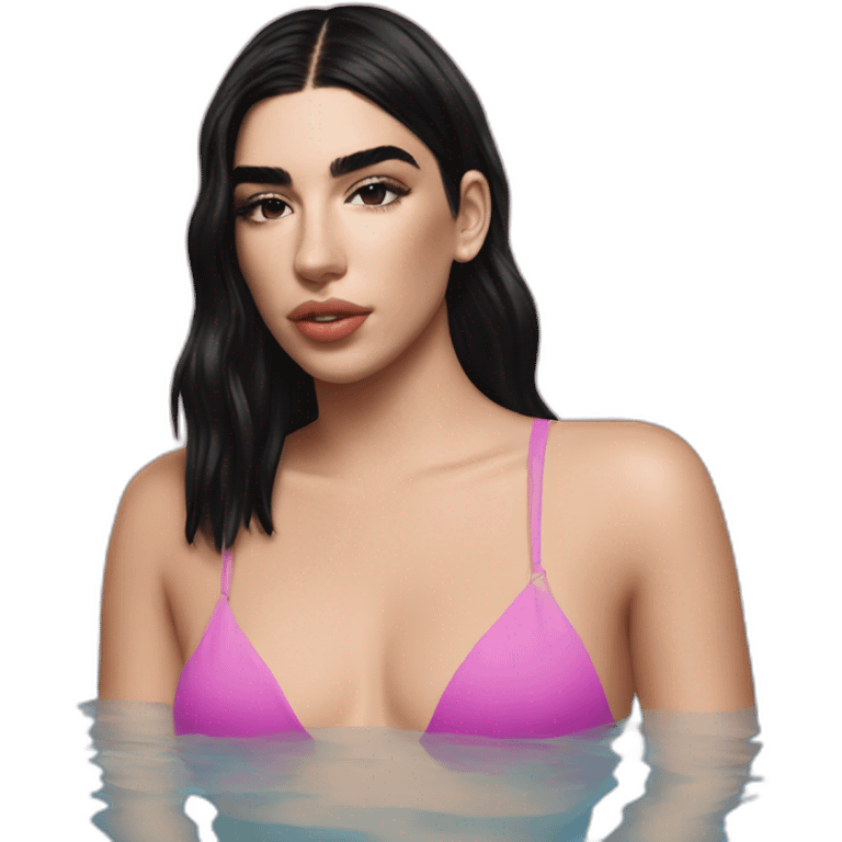 1Dua lipa pool emoji