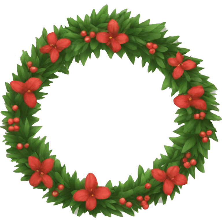 wreath emoji