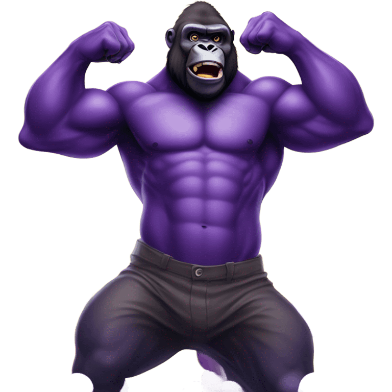 Gorillas grape Energy Drink  emoji