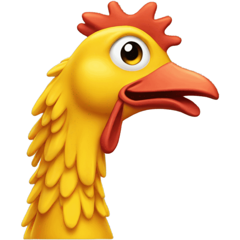 rubber chicken emoji