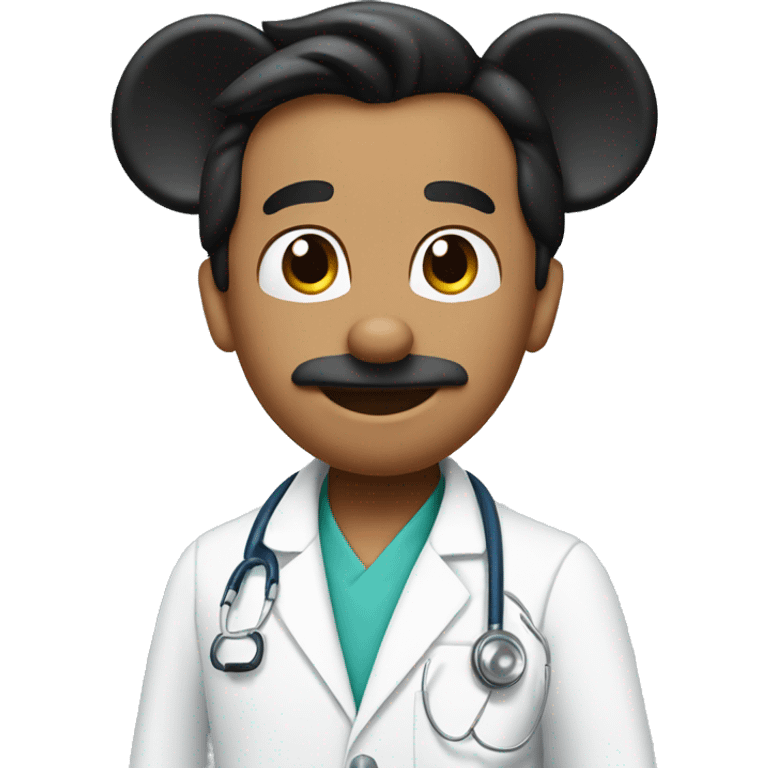 Mickey Mouse doctor  emoji