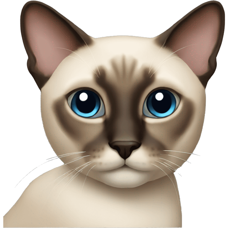 Siamese cat emoji