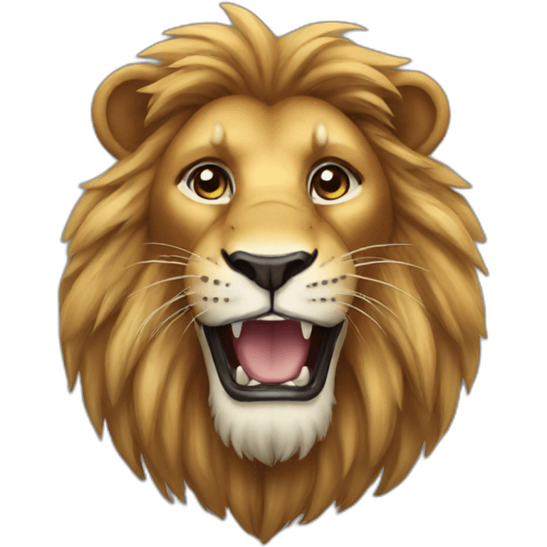 animal lion emoji