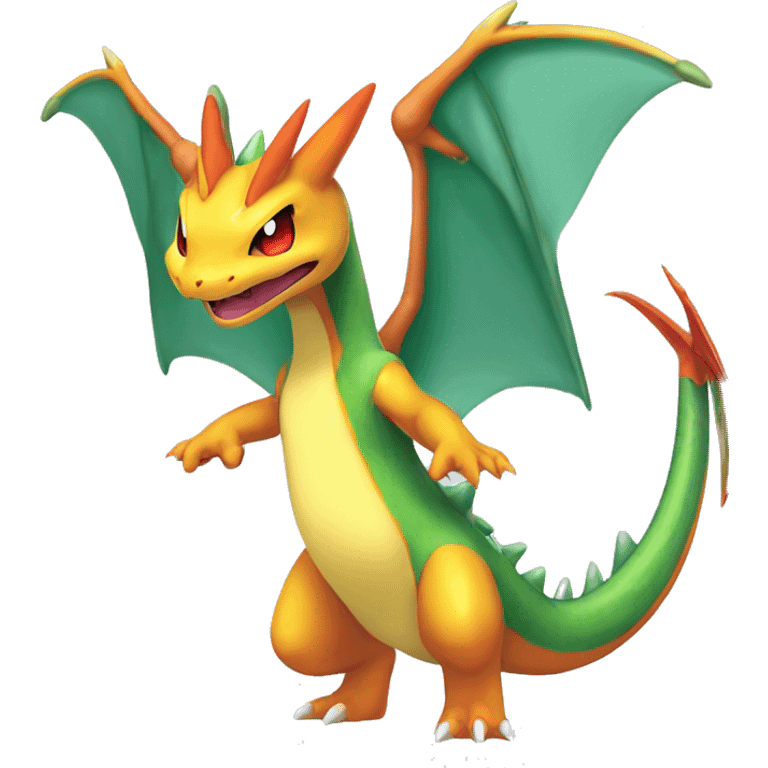 Shiny Heracross-Flygon-Charizard-Pokémon-Fakémon Full Body emoji