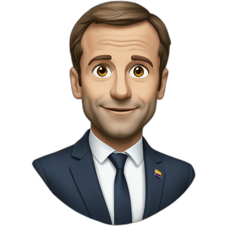 Emanuel Macron  emoji