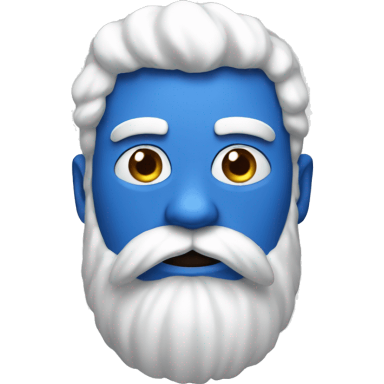 blue giant with a white beard  emoji