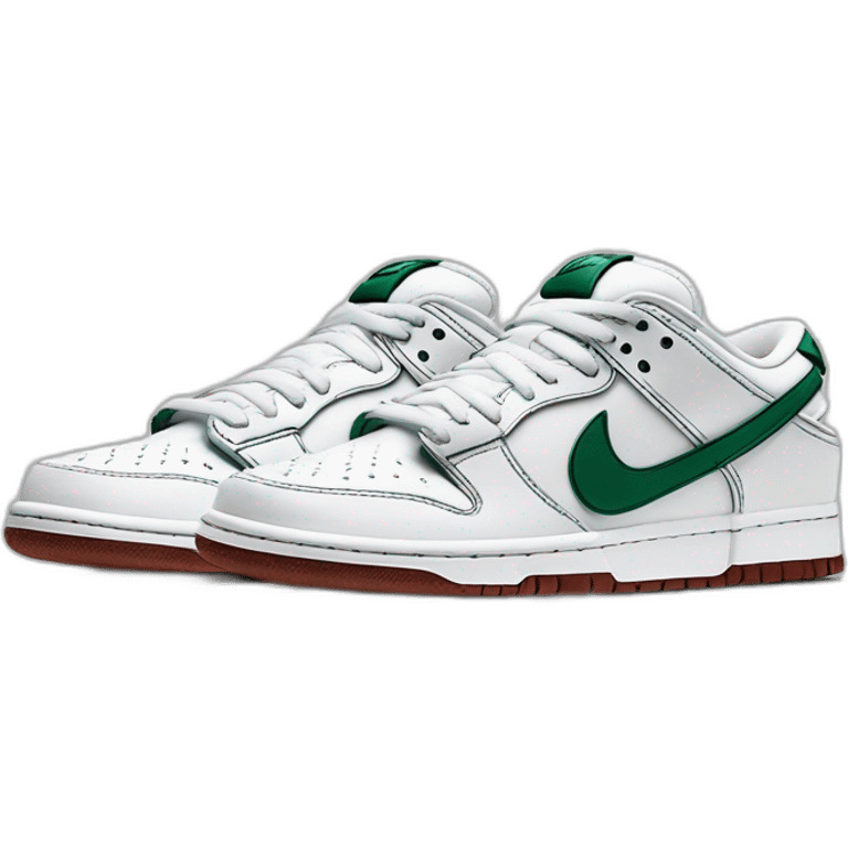 sneakers nike sb dunk white lobster emoji