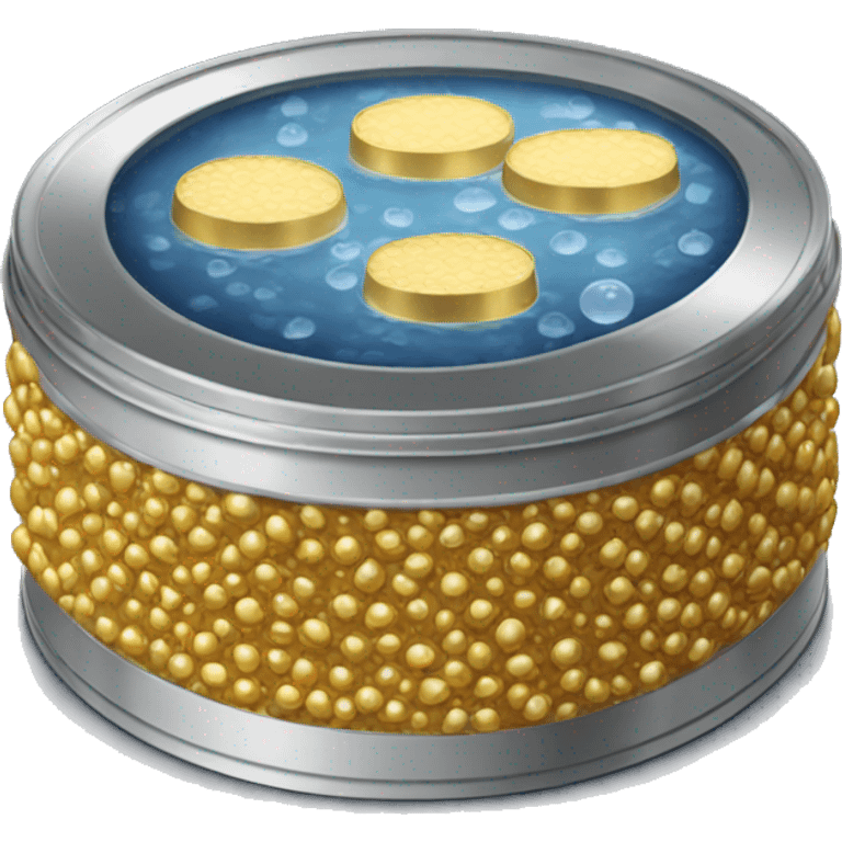 Caviar tin emoji