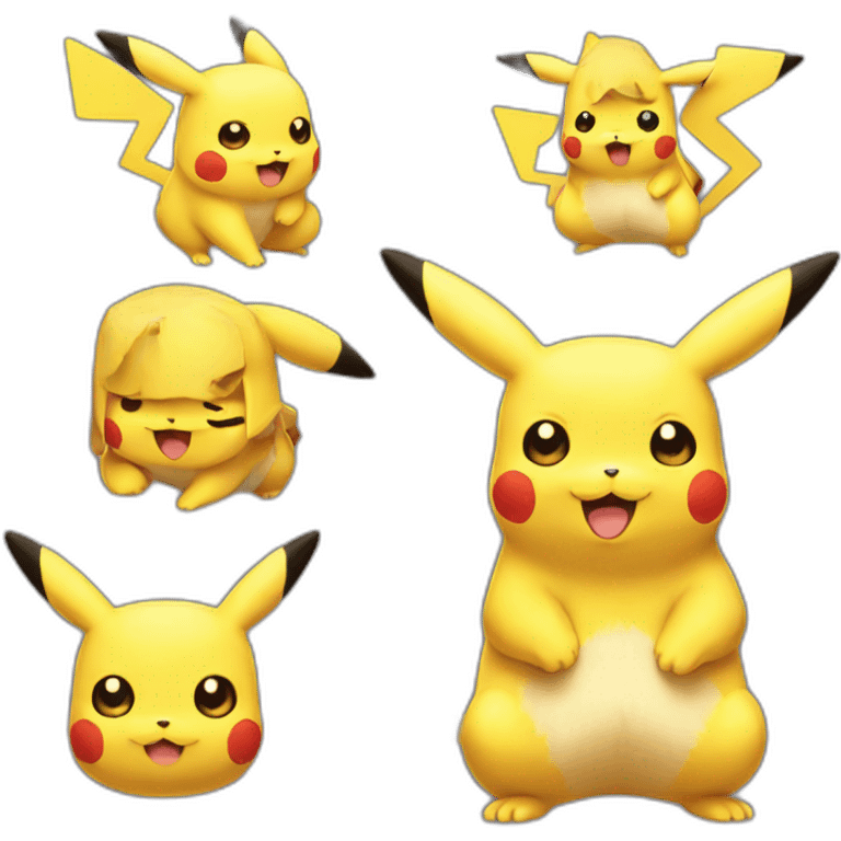 Pikachu emoji