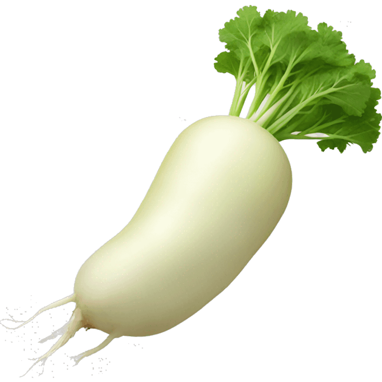 daikon radish emoji