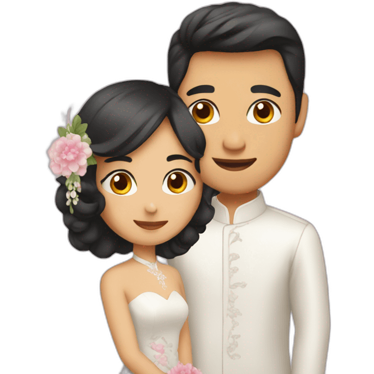 asian wedding emoji