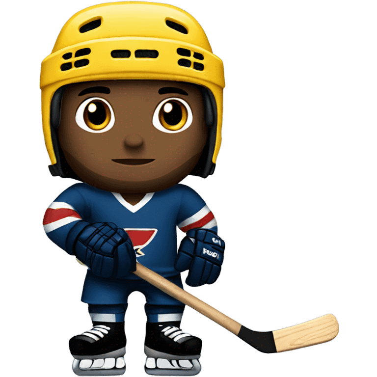 defender in hockey emoji