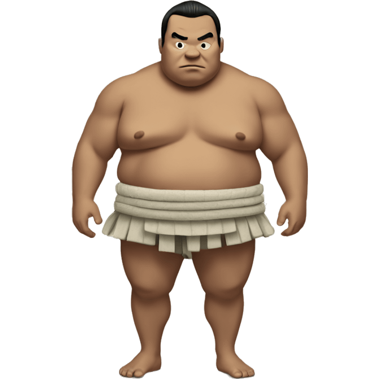 Sumo wrestler emoji