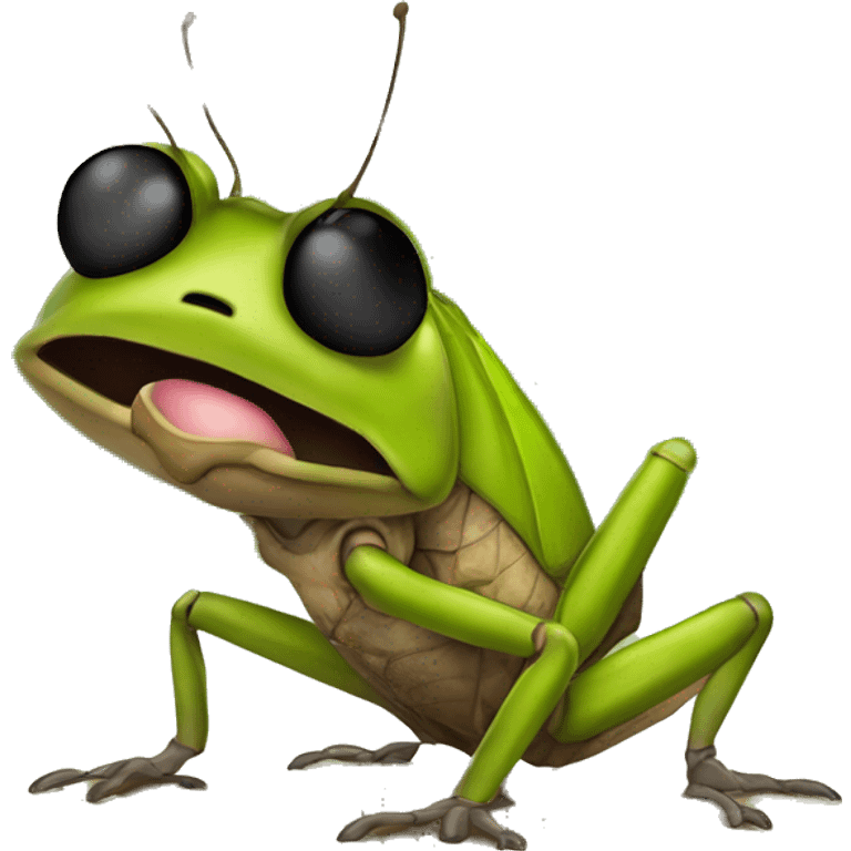 Cricket Coqui - coqui grillo - Puerto Rican Caribbean  emoji