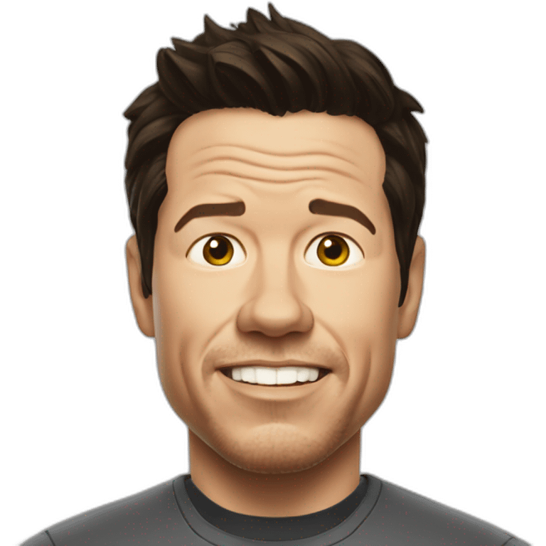 Mark Wahlberg steep emoji