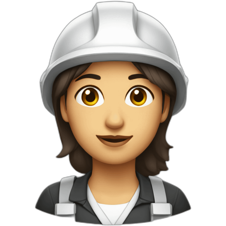 Chica ingeniera de montes emoji