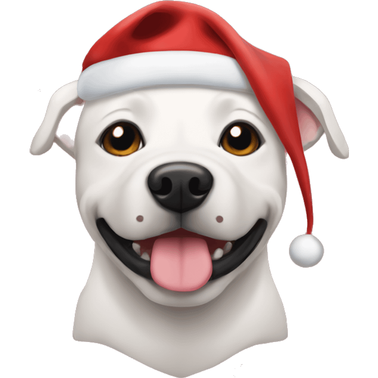 christmas staffy sheepdo emoji