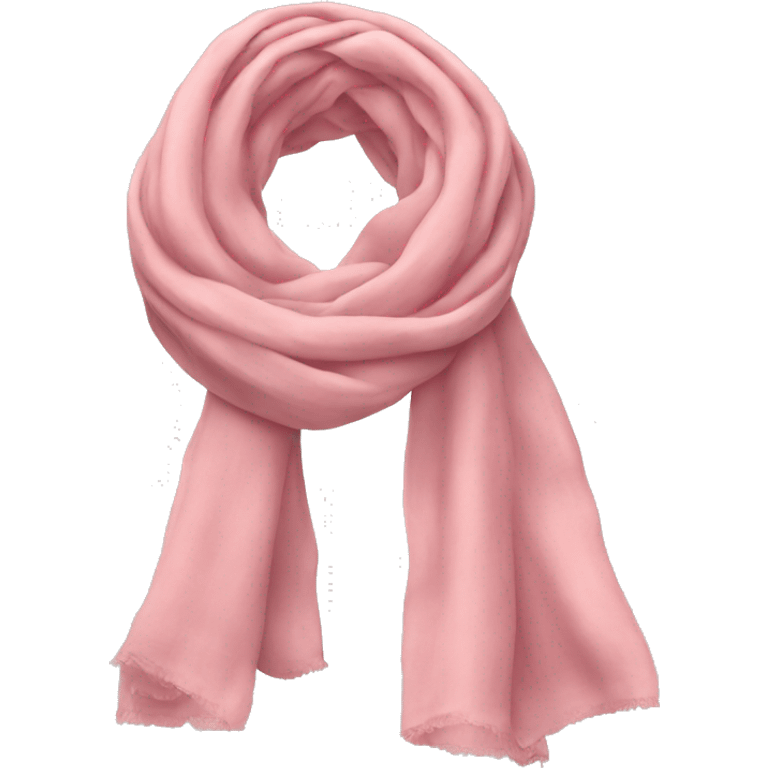 light rose Scarf emoji