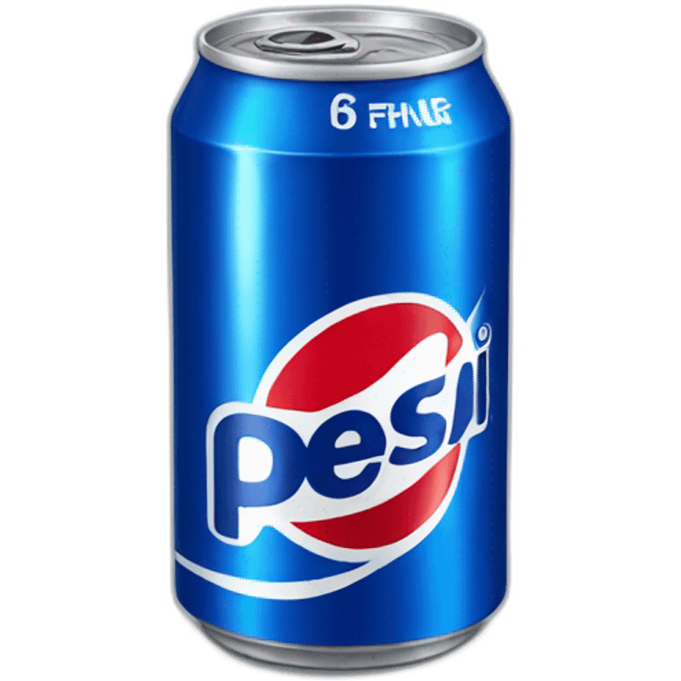 Pepsi soda can emoji