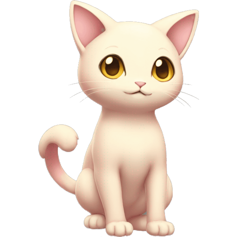 Mew-Pokémon full body emoji