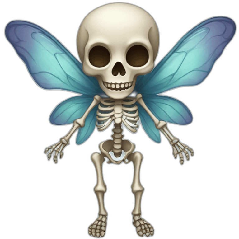 fairy skeleton emoji