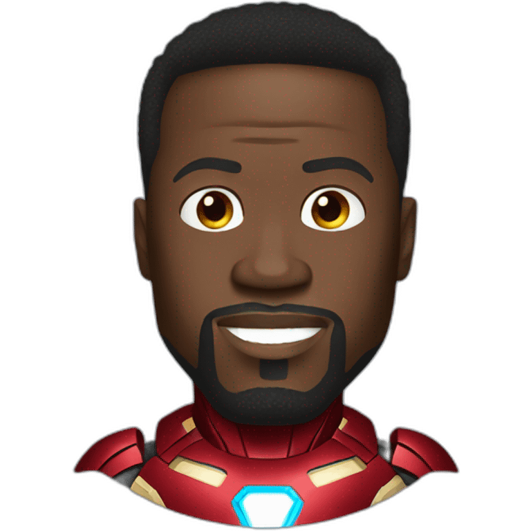 Kevin Hart in Iron Man Suit emoji