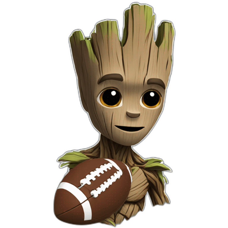 groot football emoji