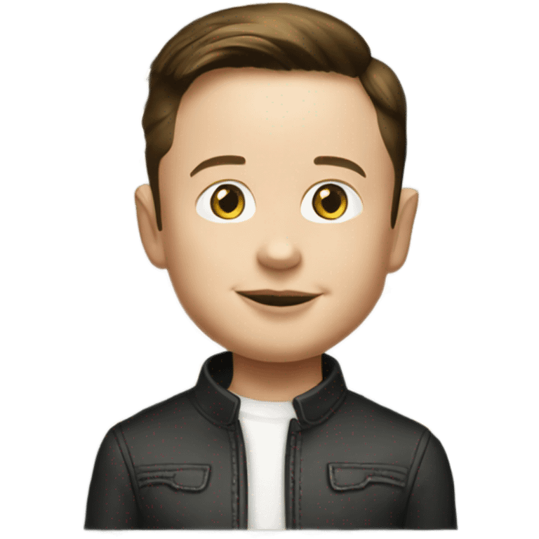 Elon musk as a child emoji