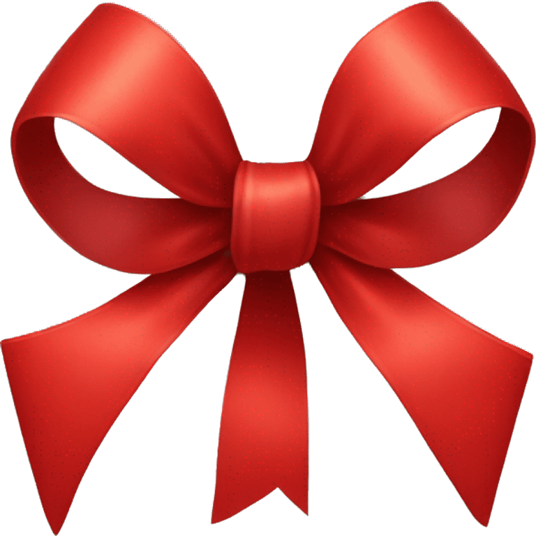 Red bow emoji