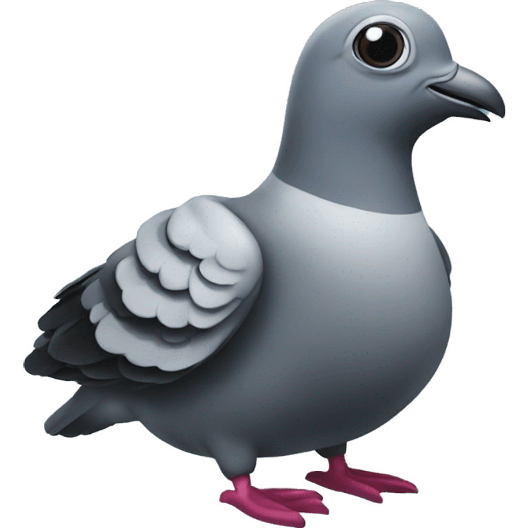 pigeon scuba diving emoji