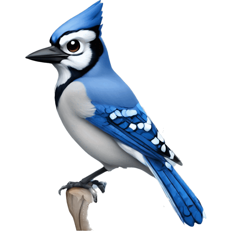 Blue jay bird  emoji