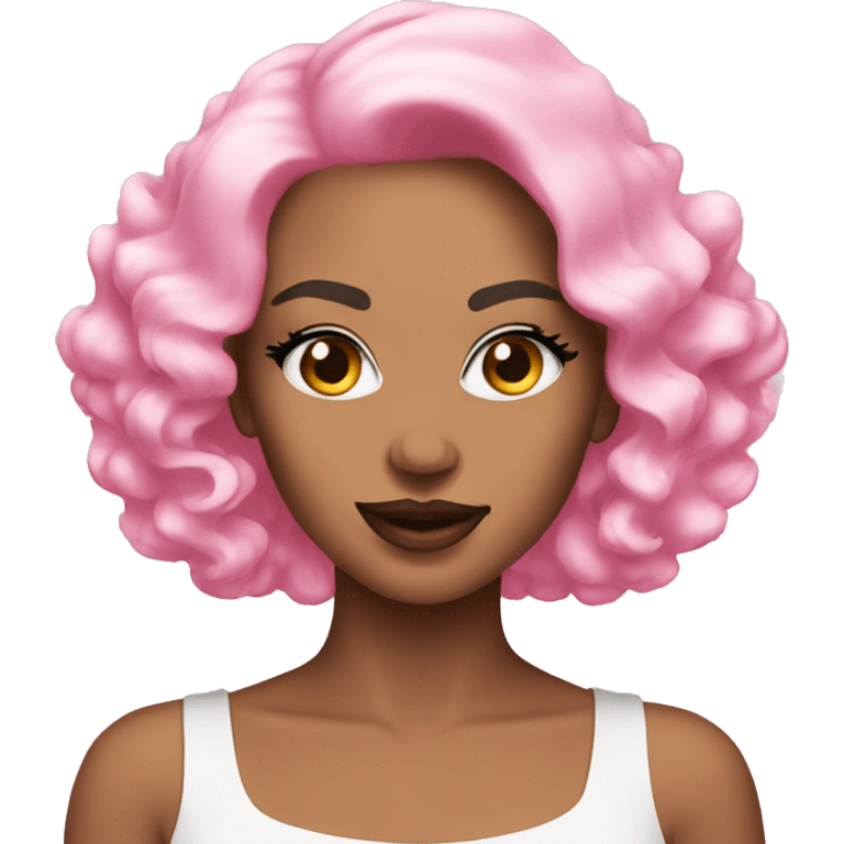 Pink glam  emoji