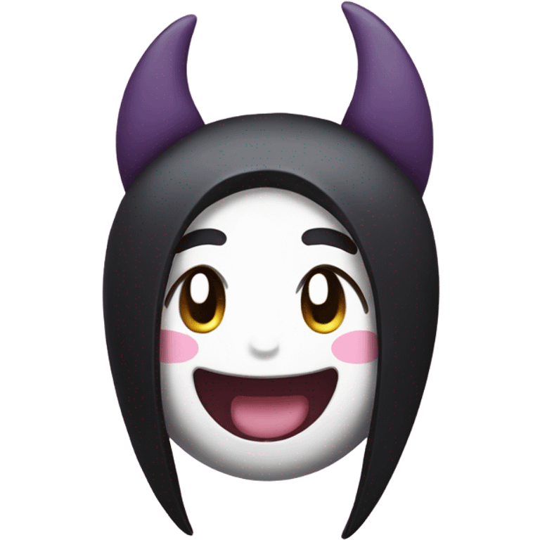 Kuromi laughing emoji