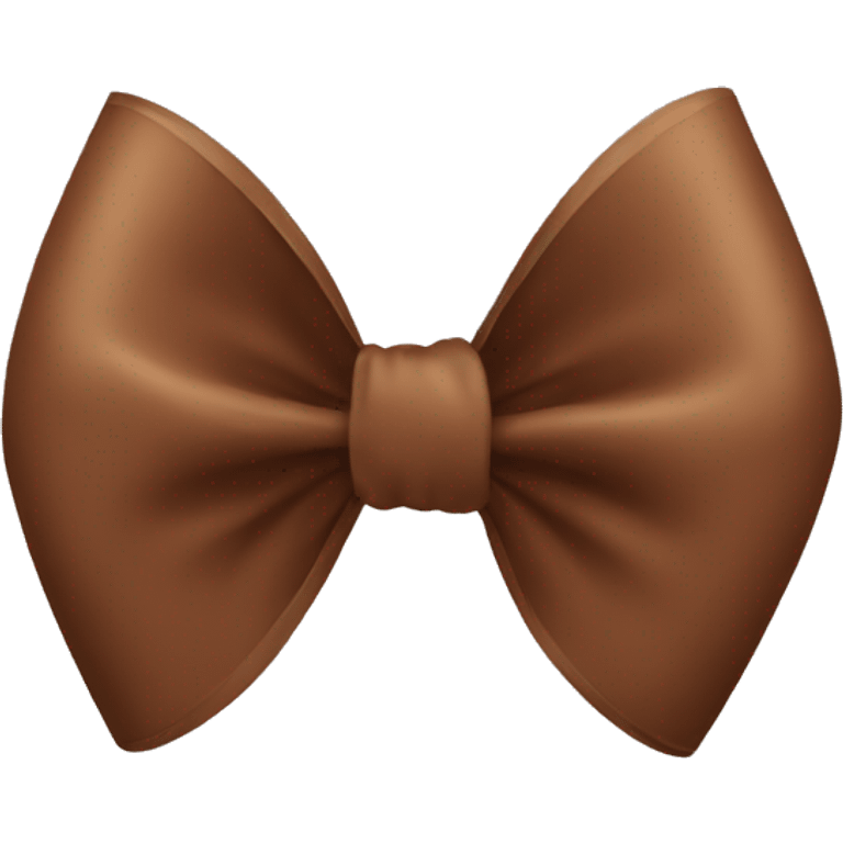 brown bow emoji